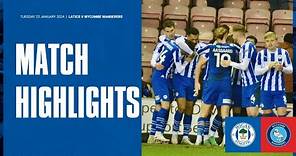 Match Highlights | Wigan Athletic 1 Wycombe Wanderers 0