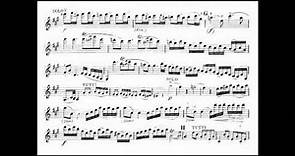Mozart, Wolfgang A. mvt1 5th violin concerto KV 219