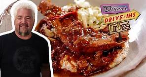 Guy Fieri Eats *Spot On* Rabbit and Grits in Mobile, AL | Diners, Drive-Ins and Dives | Food Network