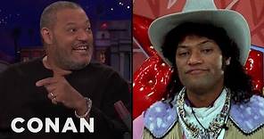 Laurence Fishburne On Playing Cowboy Curtis In "Pee-Wee’s Playhouse” | CONAN on TBS