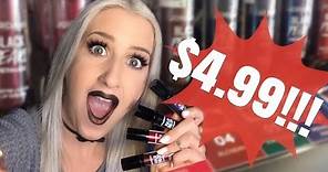 JORDANA Black Pearl METALLIC MATTE Liquid Lipstick Color REVIEW & lip SWATCHES from Walgreens!