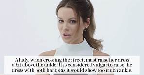 Kate Beckinsale on How to Get a Guy in the 1800’s | Vanity Fair