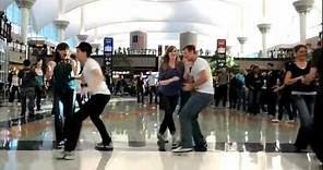 Denver Airport Swing Dance Flash Mob