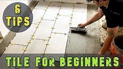 6 TIPS For Laying Floor Tile With No Experience
