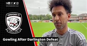 INTERVIEW | Josh Gowling After Defeat at Darlington