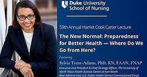 2022 Harriet Cook Carter Lecture with Dr. Sylvia Trent-Adams