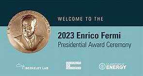 Enrico Fermi Presidential Award Ceremony