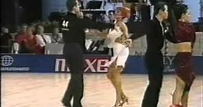The 1999 IDSF European Latin Championships (Helsinki) starring Matthew and Nicole Cutler