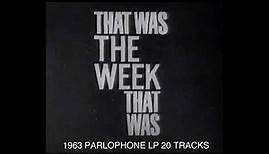 THAT WAS THE WEEK THAT WAS 1963 LP Parlophone