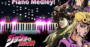 The Ultimate JoJo's Bizarre Adventure Piano Medley!!! - 500,000 Subscribers Special