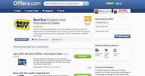 Best Buy Coupon Code 2013 - How to use Promo Codes and Coupons for BestBuy.com