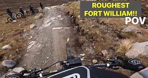 Is this the roughest Fort William it’s ever been? Pre-changes!!