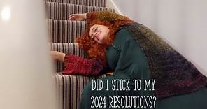 Did I Stick To My 2023 Resolutions?