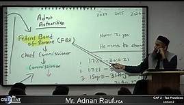 CAF-2-Sir-Adnan Lecture-02