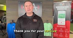 In honor of Veterans Day Rick... - Rick Anderson Fitness