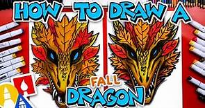 How To Draw An Autumn Dragon - Advanced