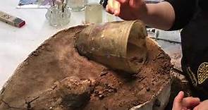 Arkæologi: 1700 år gammelt drikkeglas fundet ved Vaarst