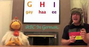 German ABC - Learn ABC In German - German Alphabet Song