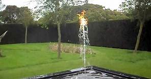 Fire and Water Fountain
