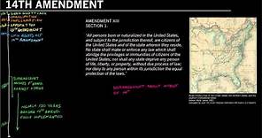 Reconstruction Amendments: 14th Amendment