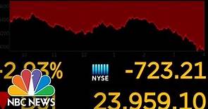 Special Report: Dow Plunges More Than 700 Points | NBC News