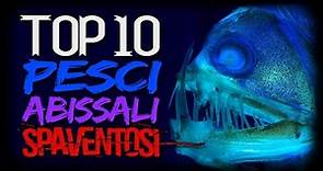 TOP 10 Mostri Marini degli Abissi più INQUIETANTI