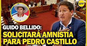 Guido Bellido presentará proyecto de ley para amnistía a Pedro Castillo