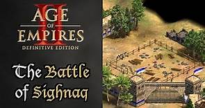 Aoe2 DE Custom Campaign: The Battle of Sighnaq