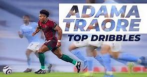 Adama Traore top dribbles | Unstoppable speed, skills, control, power