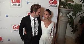 Robert Pattinson and FKA twigs loved up at GO Campaign Gala