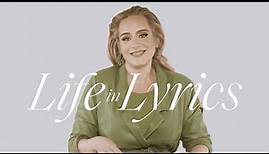 Adele Reveals The Stories Behind Her Hit Lyrics & Deep Dives Into Her Life | Life In Lyrics | ELLE