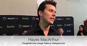 'Angie Tribeca' PaleyLive LA Interview - Hayes MacArthur