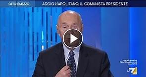 Morto Giorgio Napolitano, il ricordo di Mieli: "L'ho conosciuto da bambino..." | LA7