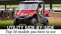 10 Best Utility Side-By-Sides and Recreational UTVs for Work and Play