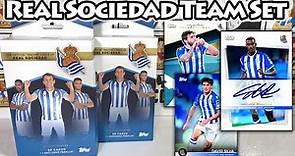 *NEW* Topps Real Sociedad 2021/22 Official Team Set Double Box Opening | Guraranteed Numbered Cards