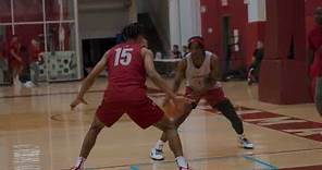 Footage from Alabama basketball's first practice of the 2023-24 season