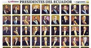 Lista de todos los presidentes del Ecuador - Actualizado » Ecuador en Línea