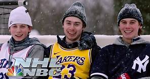 Hughes brothers stay close while chasing NHL history | Hockey Day in America | NBC Sports