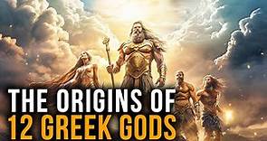 The Origins of 12 Greek Gods Explained | Greek Mythology