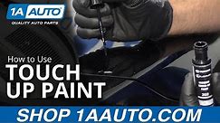 How to Use Touch Up Paint on any Vehicle