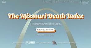 Missouri Death Index, 1968-2015 - Reclaim The Records