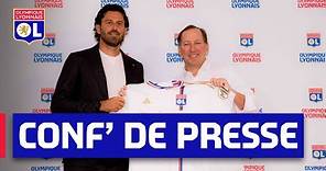 Conférence de presse : présentation de Fabio Grosso | Olympique Lyonnais