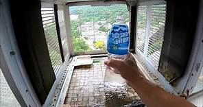 窗口式冷氣機漏水: DIY教學 Window type air conditioner leaks