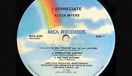 Alicia Myers - Appreciation