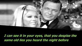 Frank & Nancy Sinatra Something Stupid Lyrics