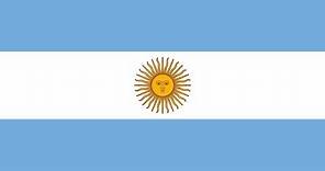 Evolución de la Bandera de Argentina - Evolution of the Flag of Agentina
