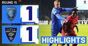 EMPOLI-LECCE 1-1 | HIGHLIGHTS | Lecce held to a draw despite scoring twice | Serie A 2023/24