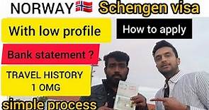 Schengen visa | How to apply Norway Schengen visa | Which documents you need all process