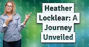 How Did Heather Locklear's Life and Career Unfold?