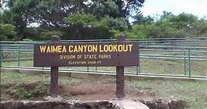 Waimea Canyon Kauai, Hawaii